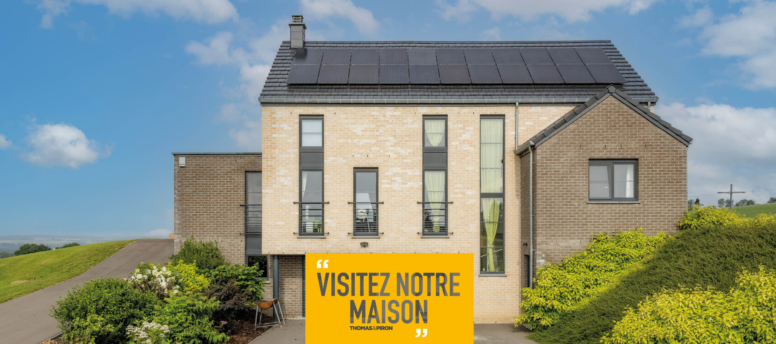 "Visitez notre maison Thomas & Piron à Lisogne"